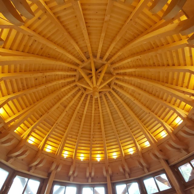 Illuminated dome